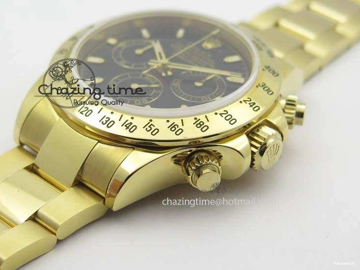 A7750 Dial 116523 Edition Bracelet Black Best On JF Daytona YG YG 0513